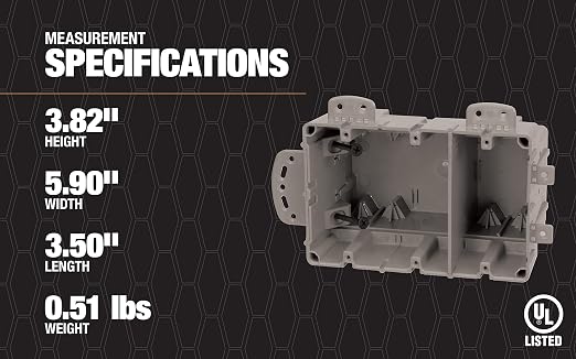 Southwire MSBMMT3G 3 Gang Multi Mount Device Box - Image 2