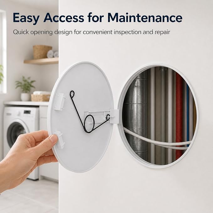 10" Round Spring Loaded Access Panel - Image 6