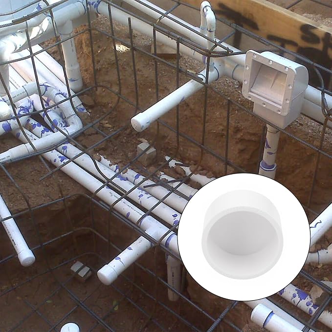 10 Pack 1-1/2" PVC Pipe End Cap Fitting, Schedule 40 Furniture Grade PVC Pipe - Image 6