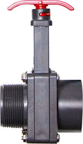 SWIMLINE HYDROTOOLS 89660 Smart Shut Off Slice Valve Pro 1.5 Inch Diameter Male by Swimline
