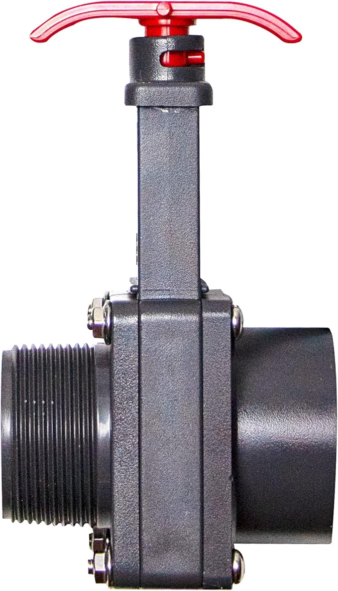 SWIMLINE HYDROTOOLS 89660 Smart Shut Off Slice Valve Pro 1.5 Inch Diameter Male by Swimline