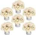 Champagne Flower Table Centerpieces by DIYDOFUN