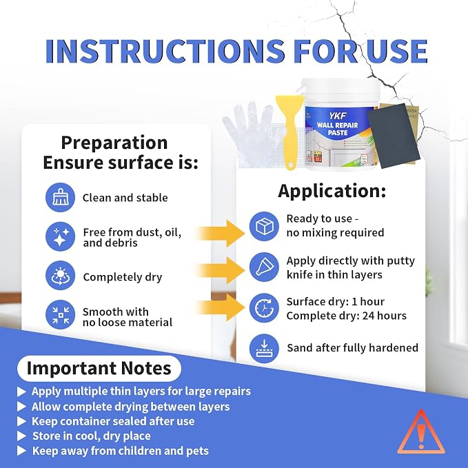 YKF Drywall Repair Kit - Image 9