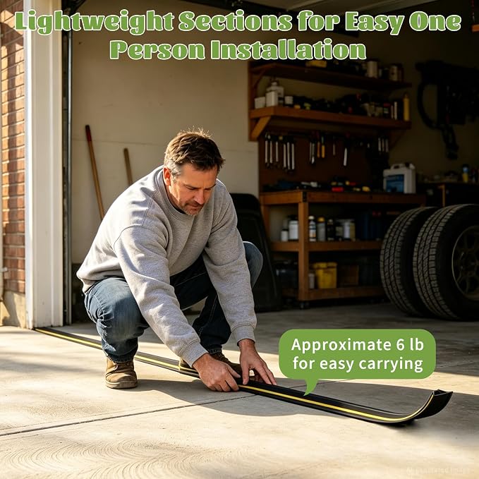 1.25" H Garage Door Threshold Seal, Total 16.5FT - Image 6