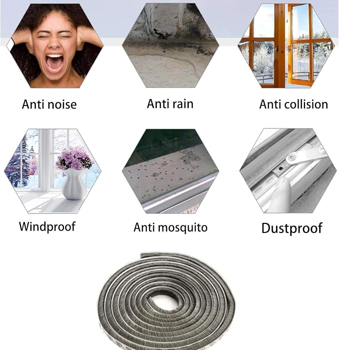 Self-Adhesive Soundproofing Weather Stripping - Image 7