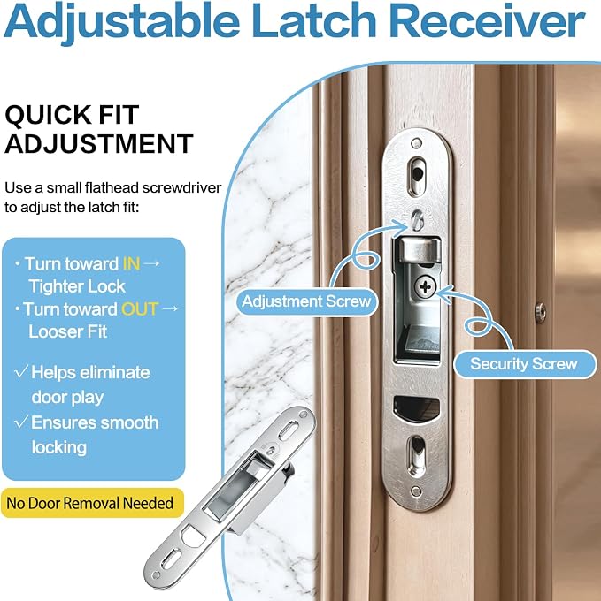 Reachout Lock and Receiver Kit, Compatible Andersen Sliding Door | Sliding - Image 2
