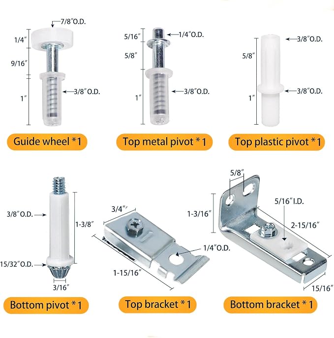 Bifold Door Hardware Repair Kit - Image 2