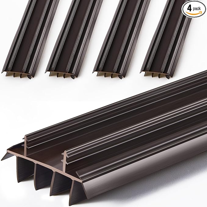 Pushglossy 4 Pcs Door Bottom Seal by Pushglossy