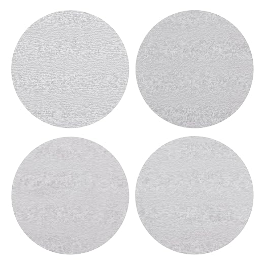 HARFINGTON 20Pcs 5Inch Sanding Disc Hook & Loop White Aluminum Oxide | by HARFINGTON