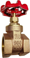 NPT 1-1/4” Brass Gate Valve DN32 | Rotary Globe Valve by Unknown