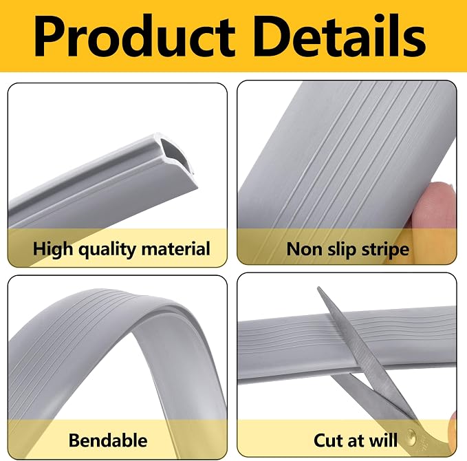 2 Pcs 39" Vinyl Replacement Insert, Threshold Seal Insert Replacement | - Image 3