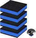 4 Pack Anti Vibration Pads for Washing Machine 3"x3"x7/8", Sound Isolation by phepetroll