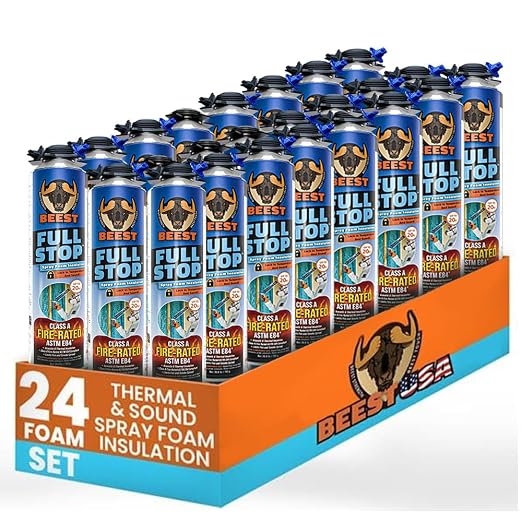 BEEST FullStop Fire-Rated Spray Foam Insulation by BEEST
