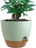 UOUZ 12 inch Large Self Watering Pots, Plastic Planters by UOUZ