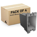 Airmont Products 20 Cu in Deep Old Work Electrical Box, 1-Gang Non-Metallic PVC by AirmontProducts