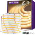 HitLights COB LED Strip Lights Warm White 3000K, 32.8ft Premium High Density by HitLights