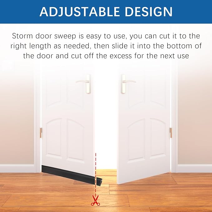 Storm Door Sweep Replacement for Larson & Pella Storm Door Expander Sweep | 2 - Image 6