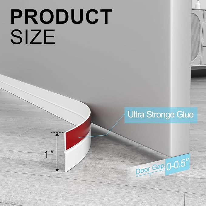 Elvone Weather Stripping Door Seal - Image 2