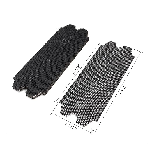 SCOTTCHEN Drywall Sanding Screen Mesh Sheet 11-1/4" x 4-3/16" Grit: #60 - Image 2
