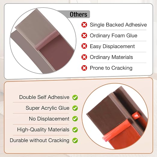 Floor Transition Strip Self Adhesive Vinyl Door Threshold Strip | Rubber - Image 4