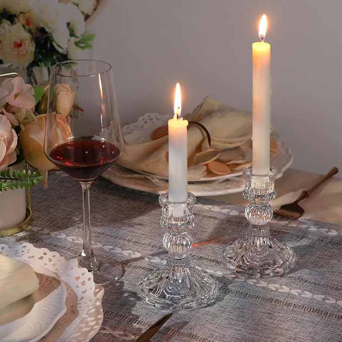Candlestick Holders Set, Party & Windowsill Decor - Image 4