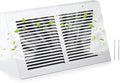 Honeydak 1 Pack Baseboard Register Vent Covers 12" x 6" Duct Opening by Honeydak