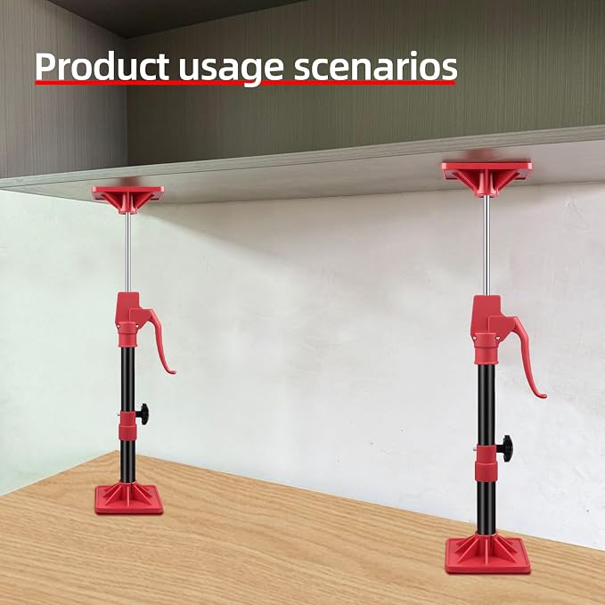 Cabinet Jack Support Pole, Telescopic Third Hand Tools - Image 6