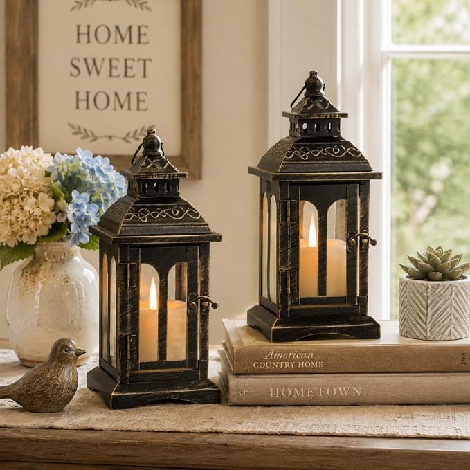 Candle Lantern Decorative Indoor & Outdoor, Halloween Decorations - Image 9