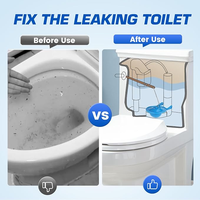 Toilet Flapper Replacement for Gerber, 2 Pack 3 inch Toilet Stopper Kit for - Image 3