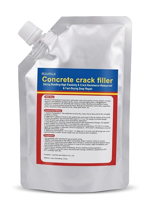 Self-Leveling Waterproof Concrete Crack Filler sealant 2-Pack, High Elasticity - Image 9