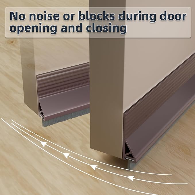 2Pack x 39" Door Sweep for Bottom of Door - Image 6