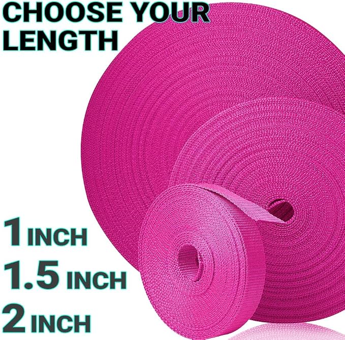 Webbing Strap, 3/4" to 2", 10-50 Yds, EDC gear, backpack repair and pet dog - Image 9