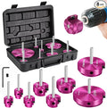 8Pcs PVC Pipe Reamer Kit, PVC Fitting Saver by JYINCPED