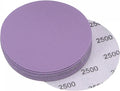 uxcell 15Pcs 4-Inch Purple Sanding Discs 2500 Grits Hook and Loop Professional by uxcell