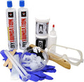 RadonSeal Complete DIY Foundation Crack Repair Kit, Urethane Sealant, 10 Ft | by RadonSeal