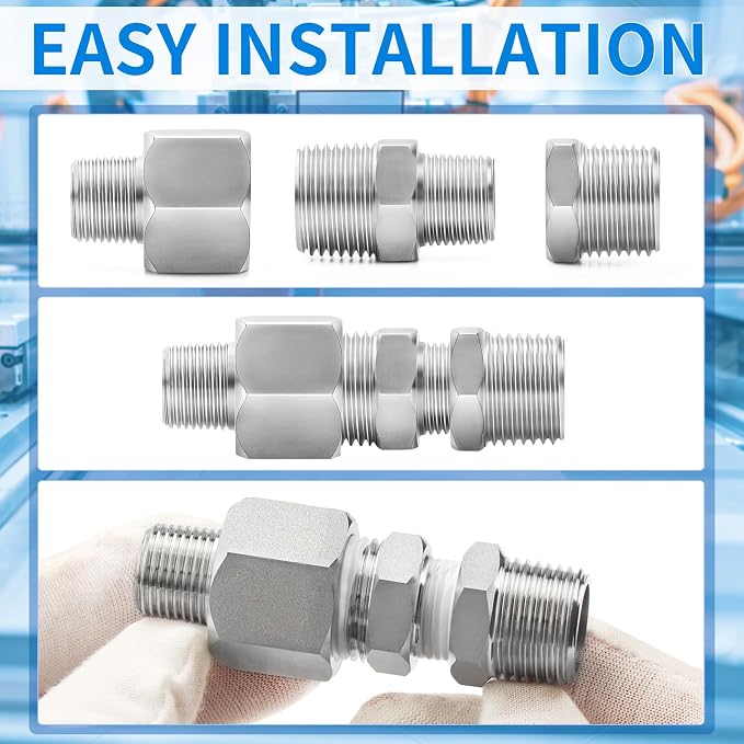 ChillWaves 304 Stainless Steel Pipe Fitting - Image 7