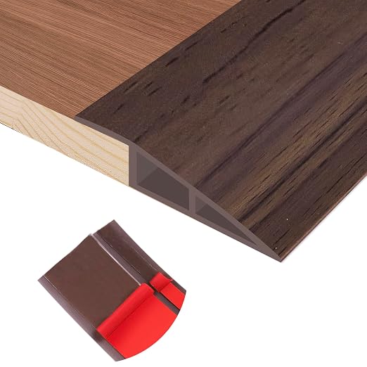 Floor Transition Strip Self Adhesive Vinyl Door Threshold Strip | Rubber by Heonay