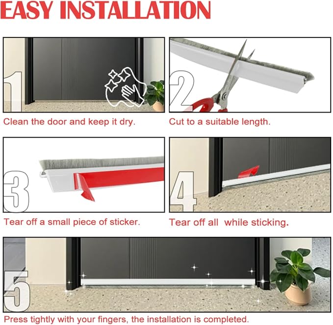 Door Sweep for Bottom of Door: Integrated Design - Image 4