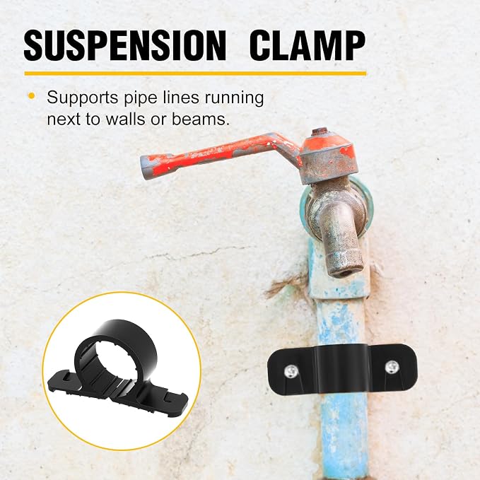 Briwooody 50 Pack 2 Inch Pipe Supports Suspension - Image 4