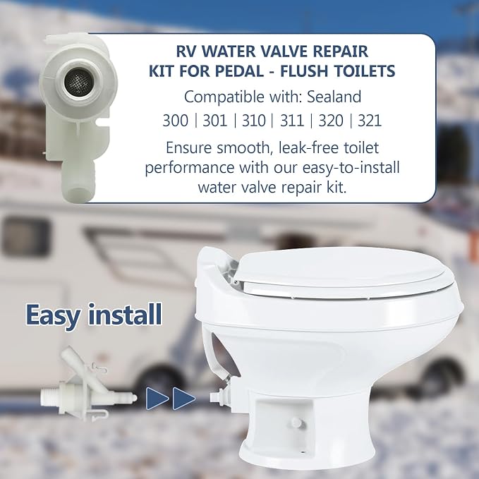 Upgraded RV Water Valve Repair Kit - Image 3