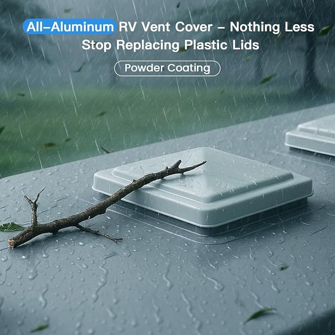 Safoner Aluminum RV Vent Cover 14x14 In-Camper Vent Replacement Accessories - Image 2