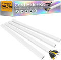 56.7in TV Cord Hider Wall, Cord Covers by Wuitaouy