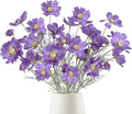 6PCS Daisy Flowers Artificial 24'' Faux Cosmos Flower Stems Artificial by Fqueelvys