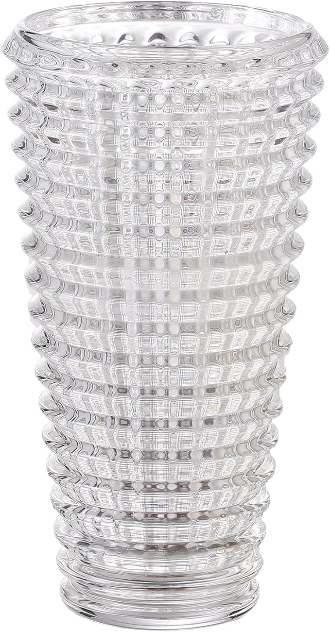 MCMCNCUIU Large Crystal Vase for Flowers, Large Glass Vases, Modern Decorative by MCMCNCUIU