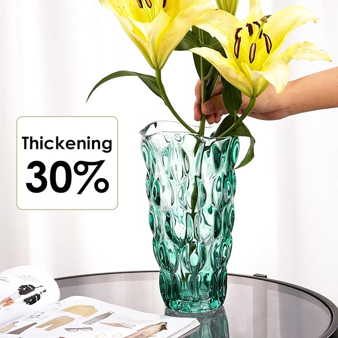 CEMABT 9.5inch 3.4 lb Glass Vases - Image 2