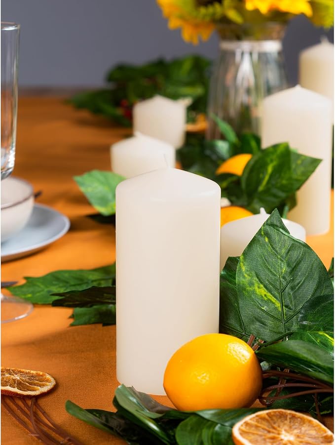 3x6 Pillar Candles Set of 3 - Image 6