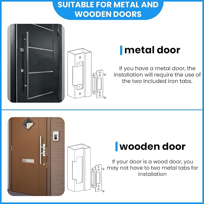 2026 Upgraded ANSI Standard Heavy Duty Electric Door Strike Lock - Image 2