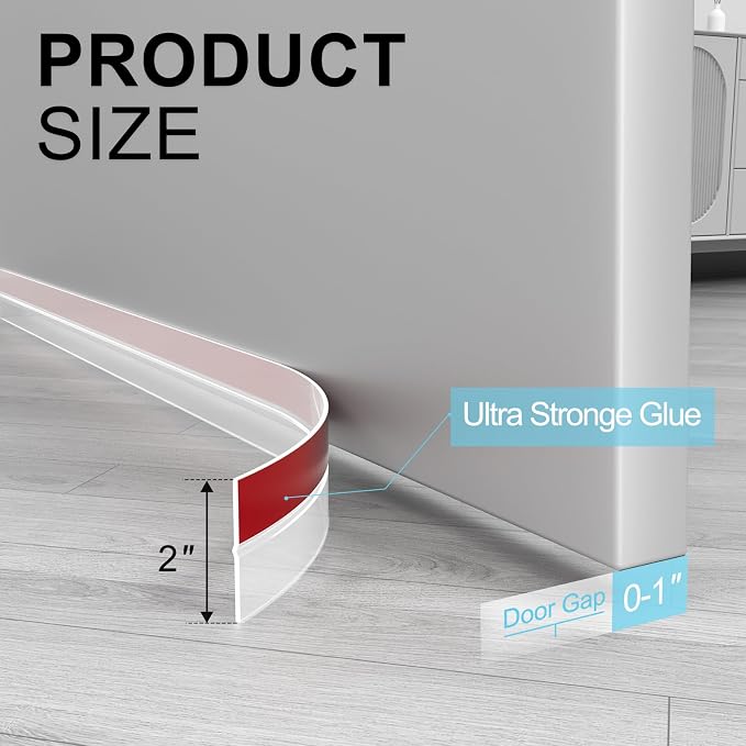 Elvone Weather Stripping Door Seal - Image 2
