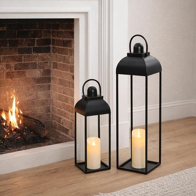 25'' 19'' Lanterns Decorative Outdoor Indoor - Image 5