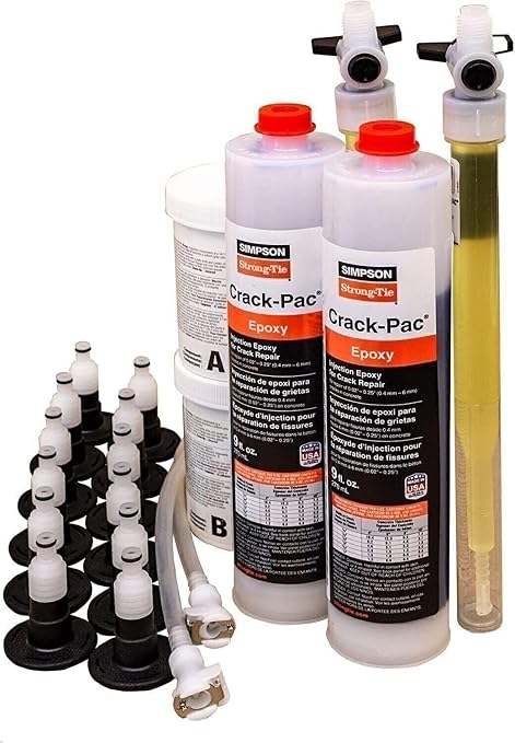 Simpson Strong-Tie ETIPAC2G10KT Crac-Pac Injection Epoxy - 9 oz. Cartridge by SimpsonStrong-Tie